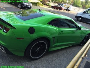 Chevy Camaro Green MACHINE
