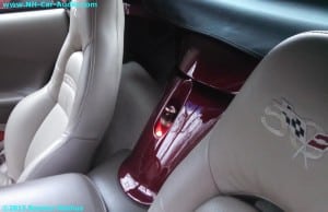 Corvette Custom Burial Urn Special memories installed