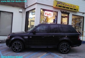 Land Rover Window Tint