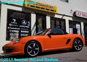 Porsche Custom Installation Boxster-convertible