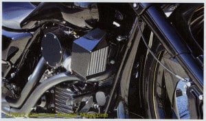 American Bagger Cover Boomer Nashua Custom Harley