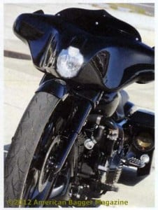 American Bagger Cover Boomer Nashua Custom Harley