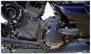 American Bagger Cover Boomer Nashua Custom Harley