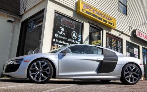 Audi Custom Installation R8 Radar-Detection-Laser-Diffusion