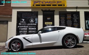 Chevrolet Custom Installation White 2014 Corvette