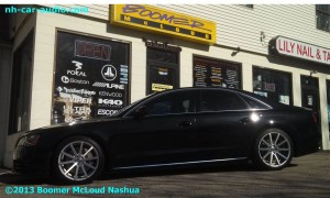 Audi Custom Installation Black S8
