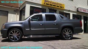 Escalade-custom-flat-gunmetal-grey-paint
