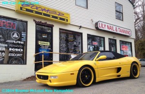 Ferarri F355 spider custom audio