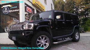 Hummer H2 custom audio